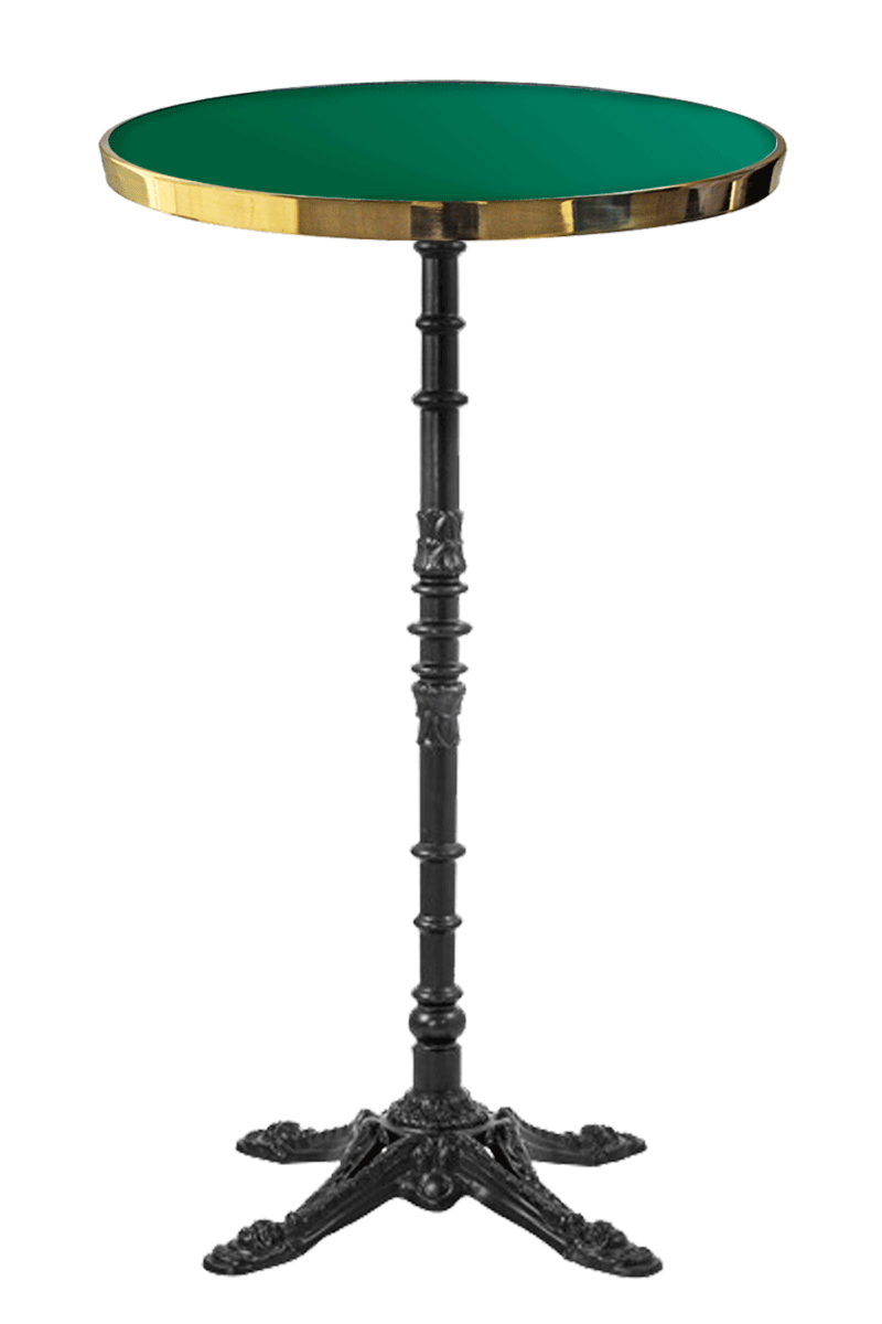 Mesa Bistrô Alta Redonda Esmaltada 110 cm Mesa Bistrô Alta Redonda Esmaltada 110 cm