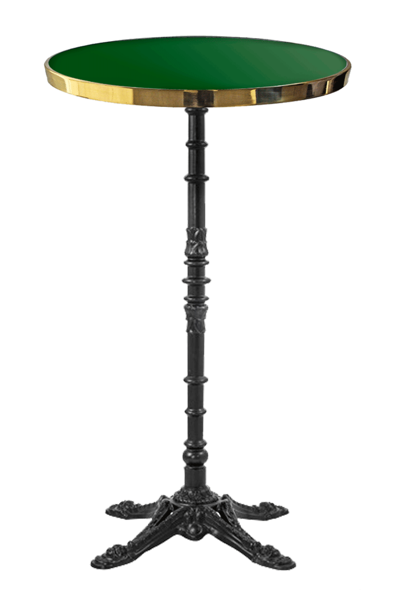 Mesa Bistrô Alta Redonda Esmaltada 110 cm Mesa Bistrô Alta Redonda Esmaltada 110 cm