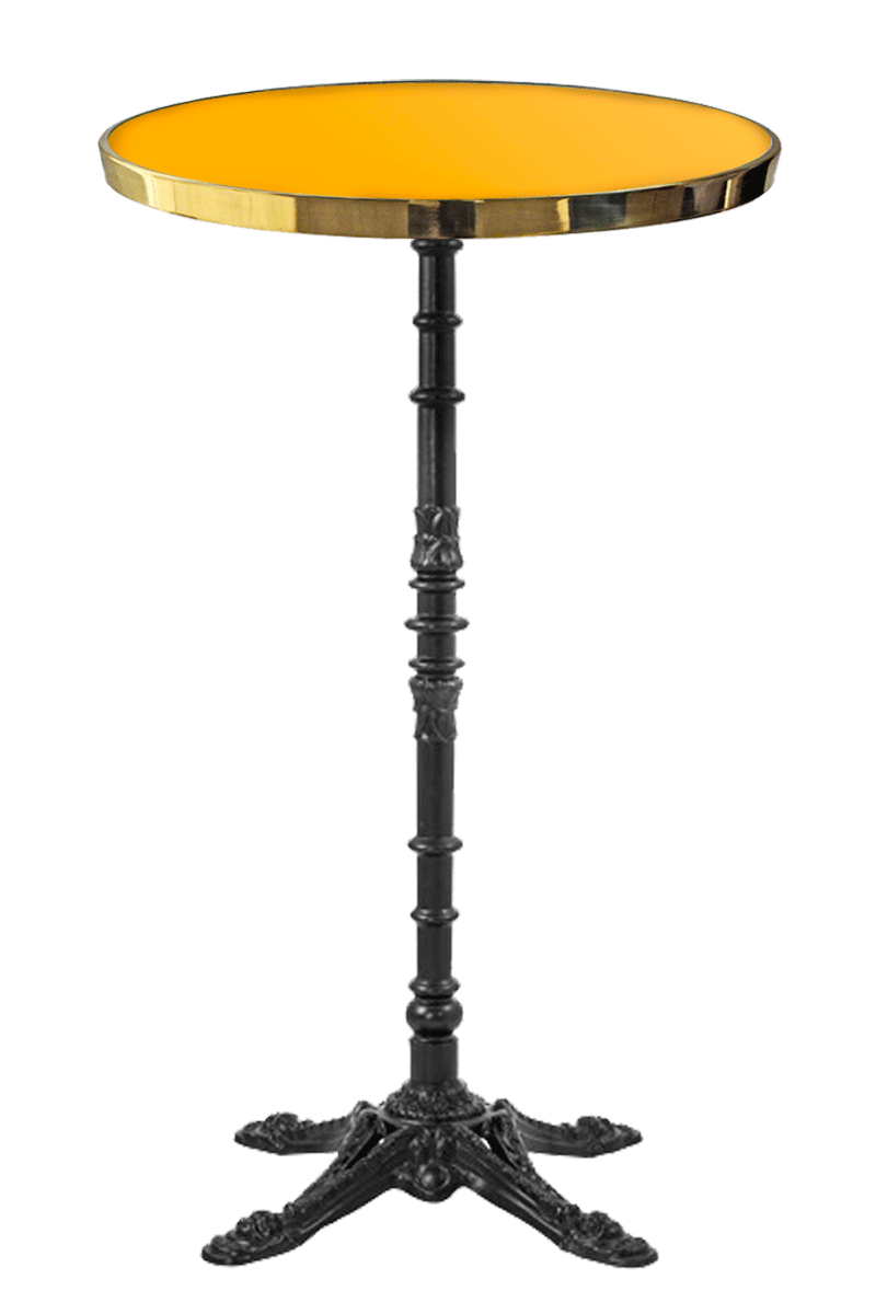 Mesa Bistrô Alta Redonda Esmaltada 110 cm Mesa Bistrô Alta Redonda Esmaltada 110 cm