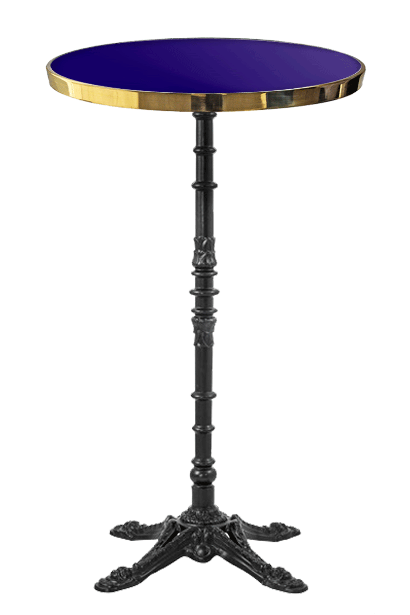 Mesa Bistró redonda esmaltada de 110 cm Mesa Bistró redonda esmaltada de 110 cm