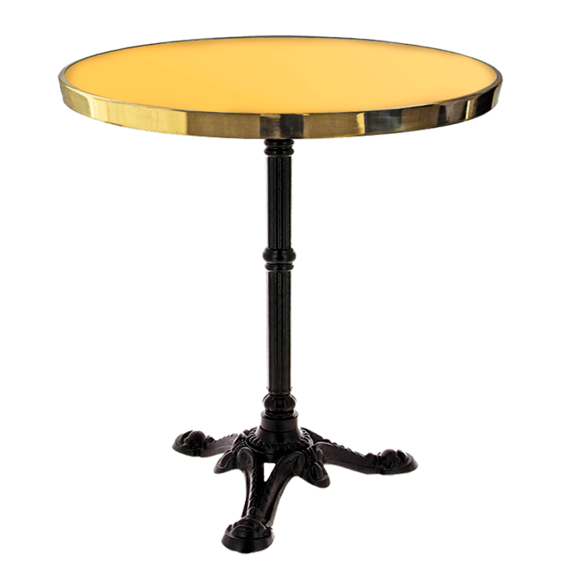 Mesa Bistrô Redonda Esmaltada 77 cm Mesa Bistrô Redonda Esmaltada 77 cm