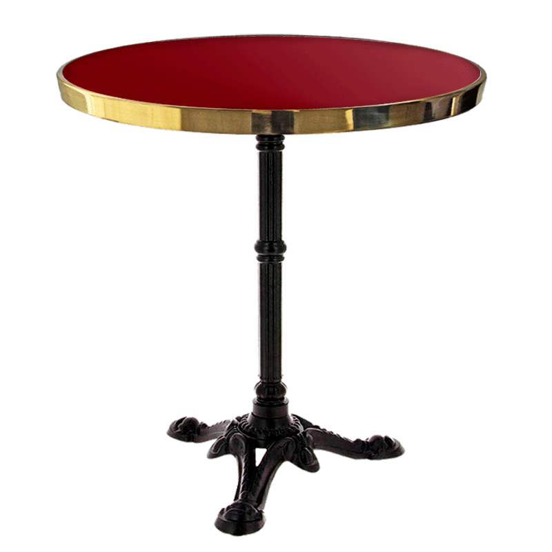 Mesa Bistrô Redonda Esmaltada 77 cm Mesa Bistrô Redonda Esmaltada 77 cm