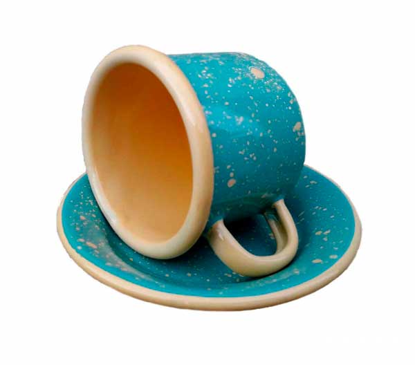 Pack 12 Unid. Caneca / Prato Esmaltado Pack 12 Unid. Caneca / Prato Esmaltado
